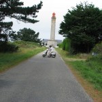 easy rider with a lighthouse